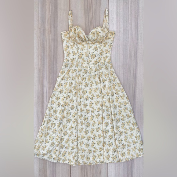 House of CB Carmen Bustier Sundress - Size Large - Picture 5 of 13